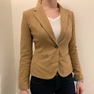 Camel blazer